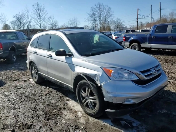 2011 Honda CR-V EX with VIN JHLRE4H50BC010242, listed as a Copart auction lot 45652105 with 294,724 mi miles and Salvage Title. Bid and sale history available at carsss.com. Image 11.