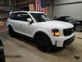 2024 Kia Telluride EX with VIN 5XYP3DGCXRG521053, listed as a Copart auction lot 50351475 with 18,227 mi miles and Salvage title. Bid and sale history available at DreamBid. Image 4.