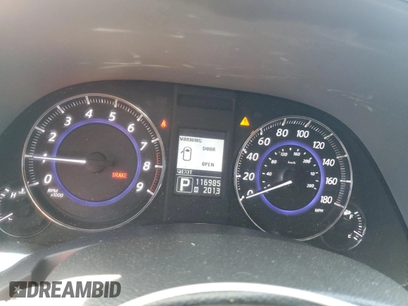 2014 Infiniti QX70 with VIN JN8CS1MW1EM410600, listed as a Copart auction lot 54410295 with 116,985 mi miles and Salvage Title. Bid and sale history available at carsss.com. Image 9.