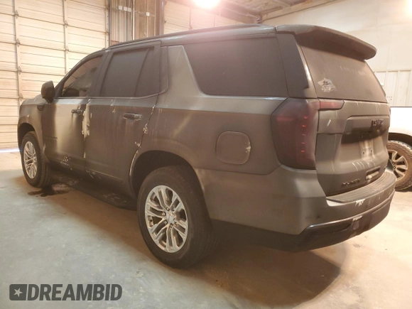 2021 GMC Yukon SLT with VIN 1GKS1BKD3MR185989, listed as a Copart auction lot 45839325 with 0 mi miles and Salvage Title. Bid and sale history available at carsss.com. Image 2.