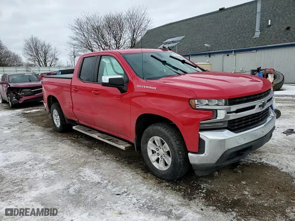 2019 Chevrolet Silverado 1500 LT with VIN 1GCRYDED9KZ188423, listed as a Copart auction lot 42683795 with 86,996 mi miles and Clean Title. Bid and sale history available at carsss.com. Image 10.