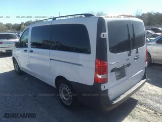 2016 Mercedes-Benz Metris Passenger Van with VIN WD4PG2EE3G3109710, listed as a IAAI auction lot 29744884 with 44,448 mi miles. Bid and sale history available at carsss.com. Image 3.
