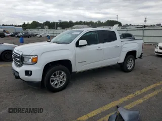 2019 GMC Canyon 2WD SLE with VIN 1GTG5CEA7K1251758, listed as a Copart auction lot 58673514 with 45,956 mi miles and Salvage Title. Bid and sale history available at carsss.com. Image 1.