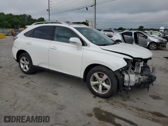 2011 Lexus RX 350 with VIN 2T2BK1BA1BC086776, listed as a Copart auction lot 56932025 with 133,107 mi miles and Clean Title. Bid and sale history available at DreamBid. Image 4.