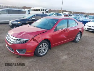 2011 Ford Fusion SEL with VIN 3FAHP0JG9BR118423, listed as a IAAI auction lot 40751260 with 125,864 mi miles. Bid and sale history available at carsss.com. Image 2.