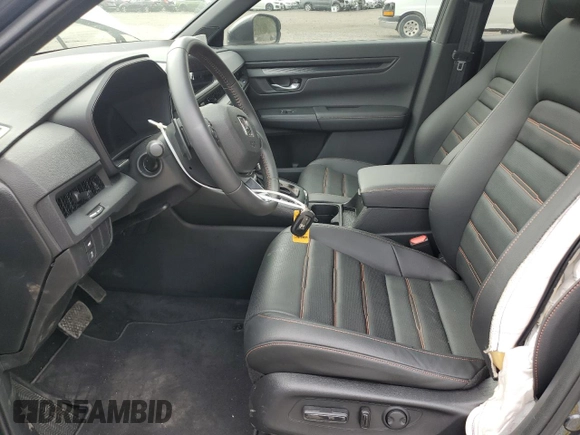 2025 Honda CR-V Sport-L with VIN 7FARS6H84SE012482, listed as a Copart auction lot 55705295 with 3,547 mi miles and Salvage Title. Bid and sale history available at DreamBid. Image 7.