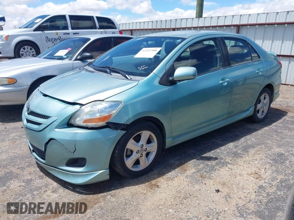 2008 Toyota Yaris with VIN JTDBT923X81201731, listed as a IAAI auction lot 42222388 with 91,079 mi miles. Bid and sale history available at carsss.com. Image 2.