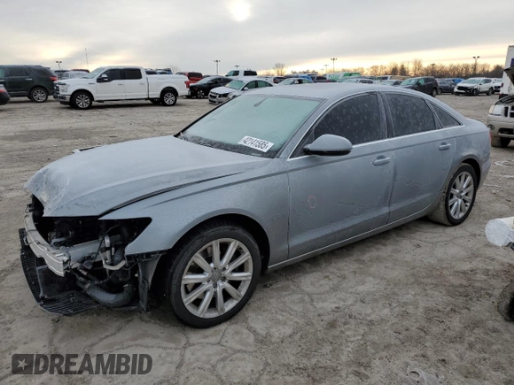 2015 Audi A6 2.0T Premium with VIN WAUFFAFC4FN026805, listed as a Copart auction lot 42141585 with 144,932 mi miles and Salvage Title. Bid and sale history available at carsss.com. Image 1.