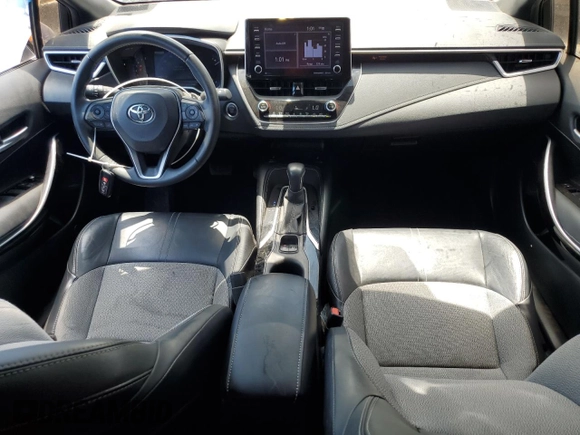 2021 Toyota Corolla Hatchback XSE with VIN JTNC4MBE2M3123882, listed as a Copart auction lot 65080864 with 44,429 mi miles and Salvage Title. Bid and sale history available at carsss.com. Image 8.