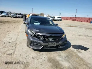2020 Honda Civic Si with VIN 2HGFC1E57LH702572, listed as a Copart auction lot 50269585 with 126,077 mi miles and Salvage Title. Bid and sale history available at DreamBid. Image 10.