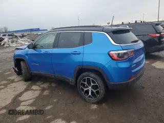 2024 Jeep Compass Limited with VIN 3C4NJDCN9RT112510, listed as a Copart auction lot 45630195 with 2,678 mi miles and Salvage Title. Bid and sale history available at carsss.com. Image 2.