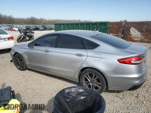 2020 Ford Fusion SEL with VIN 3FA6P0CD9LR130647, listed as a Copart auction lot 50455575 with 94,659 mi miles and Salvage title. Bid and sale history available at DreamBid. Image 2.