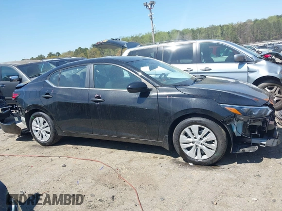 2024 Nissan Sentra S with VIN 3N1AB8BV1RY319418, listed as a IAAI auction lot 41869469 with 22,090 mi miles. Bid and sale history available at carsss.com. Image 13.