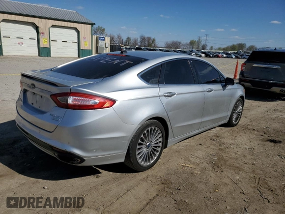 2014 Ford Fusion Titanium with VIN 3FA6P0K98ER164935, listed as a Copart auction lot 53488255 with 145,759 mi miles and Clean Title. Bid and sale history available at DreamBid. Image 3.