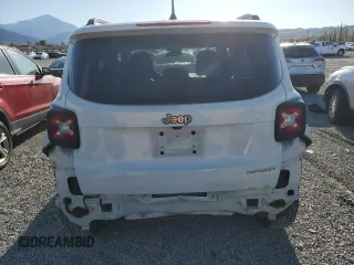 2016 Jeep Renegade Sport with VIN ZACCJAAT3GPD50865, listed as a Copart auction lot 49716695 with 77,712 mi miles and Salvage Title. Bid and sale history available at DreamBid. Image 6.