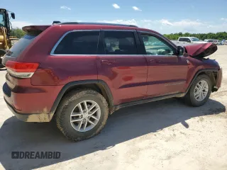 2018 Jeep Grand Cherokee Laredo E with VIN 1C4RJFAG0JC350537, listed as a Copart auction lot 57824835 with 157,398 mi miles and Salvage title. Bid and sale history available at DreamBid. Image 3.