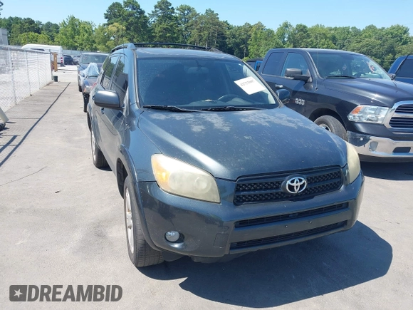 2007 Toyota RAV4 Sport with VIN JTMZD32V275065516, listed as a IAAI auction lot 42753067 with Not provided miles and . Bid and sale history available at DreamBid. Image 1.