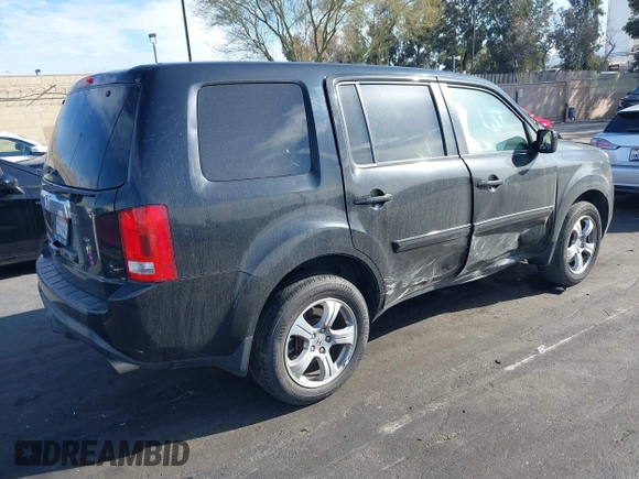 2013 Honda Pilot EX-L z VIN 5FNYF3H51DB015326, wystawiony jako IAAI lot #41787607 z przebiegiem 160 422 mil mil oraz . Historia ofert i sprzedaży dostępna na DreamBid. Obrazek 4.