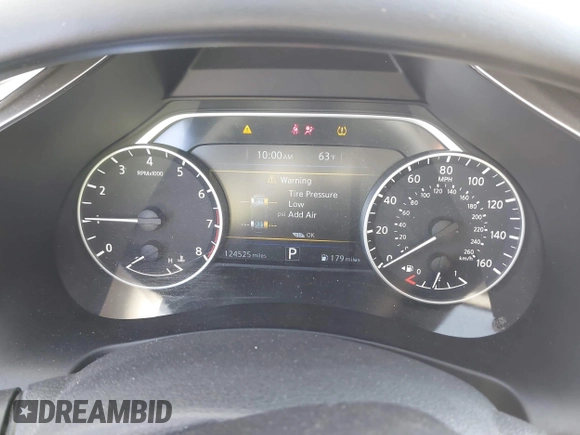 2017 Nissan Murano Platinum with VIN 5N1AZ2MG1HN181276, listed as a IAAI auction lot 41625761 with 124,525 mi miles. Bid and sale history available at carsss.com. Image 7.