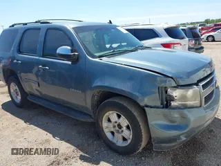 2010 Chevrolet Tahoe LT with VIN 1GNUKBE07AR220465, listed as a IAAI auction lot 42608027 with 219,369 mi miles and . Bid and sale history available at DreamBid. Image 1.