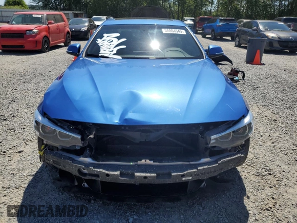 2019 BMW 4 Series 440i xDrive with VIN WBA4W9C54KAF94777, listed as a Copart auction lot 58864545 with 57,584 mi miles and Salvage title. Bid and sale history available at DreamBid. Image 5.