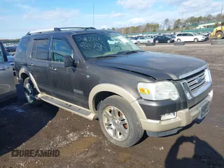 2007 Ford Explorer Eddie Bauer with VIN 1FMEU74847UA95437, listed as a IAAI auction lot 41537748 with 251,179 mi miles and . Bid and sale history available at DreamBid. Image 1.