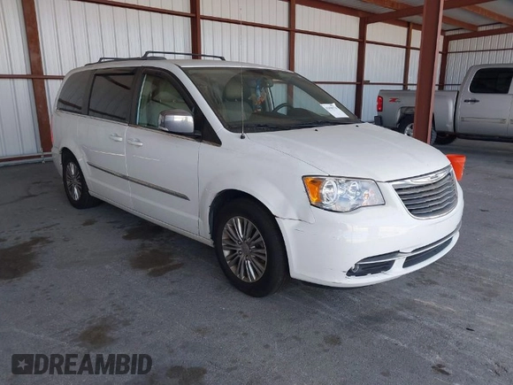 2014 Chrysler Town & Country Touring-L with VIN 2C4RC1CG2ER312444, listed as a IAAI auction lot 42050774 with 124,010 mi miles. Bid and sale history available at carsss.com. Image 1.