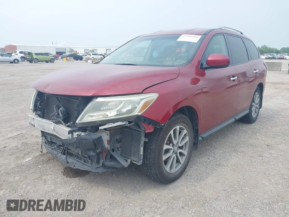2016 Nissan Pathfinder S with VIN 5N1AR2MN1GC655414, listed as a IAAI auction lot 42285989 with 133,999 mi miles and . Bid and sale history available at DreamBid. Image 17.