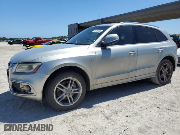 2013 Audi Q5 Premium Plus with VIN WA1DGAFP8DA049741, listed as a Copart auction lot 49789495 with 130,593 mi miles and Clean title. Bid and sale history available at DreamBid. Image 1.