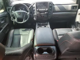 2021 Nissan Titan Pro-4X с VIN 1N6AA1ED5MN523913, выставлен на аукционе Copart как лот 56371695 с пробегом 36 785 миль миль и Списание • Salvage title. История ставок и продаж доступна на DreamBid. Изображение 8.