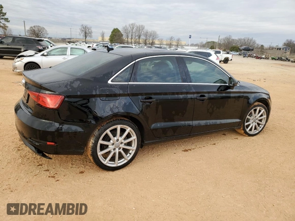 2015 Audi A3 1.8T Premium with VIN WAUACGFF0F1006185, listed as a Copart auction lot 48152805 with 146,512 mi miles and Salvage Title. Bid and sale history available at carsss.com. Image 3.