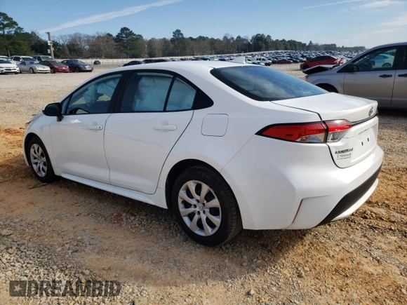 2022 Toyota Corolla LE with VIN 5YFEPMAE6NP369722, listed as a Copart auction lot 46197085 with 64,546 mi miles and Non Repairable. Bid and sale history available at carsss.com. Image 2.