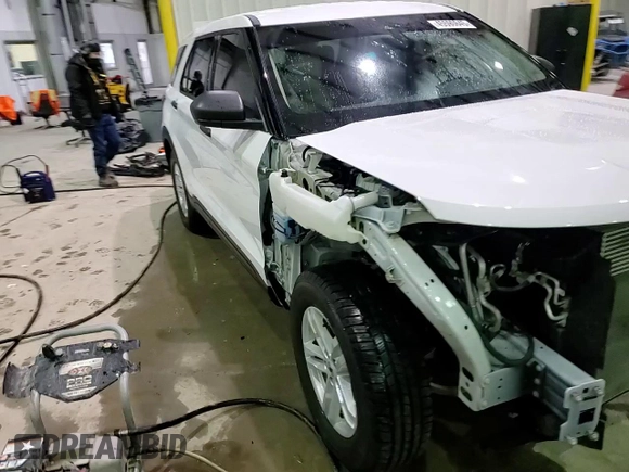 2022 Ford Explorer with VIN 1FMSK7BH2NGB03588, listed as a Copart auction lot 45590645 with 91,453 mi miles and Salvage title. Bid and sale history available at DreamBid. Image 15.