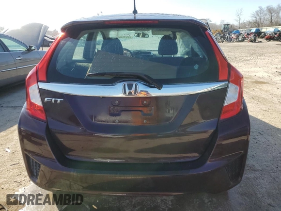 2015 Honda Fit EX-L with VIN 3HGGK5H88FM715308, listed as a Copart auction lot 48333465 with 104,438 mi miles and Salvage Title. Bid and sale history available at carsss.com. Image 6.