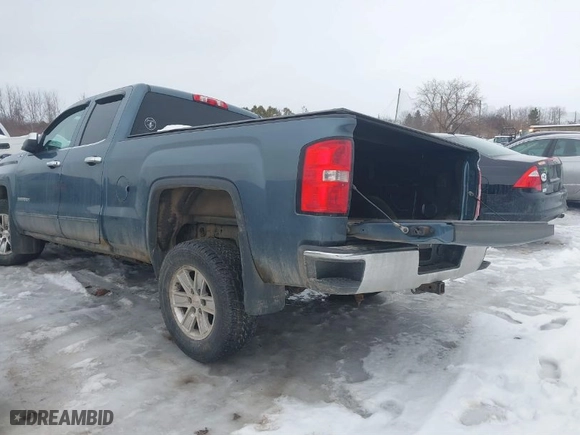 2014 GMC Sierra 1500 SLE with VIN 1GTV2UEH1EZ166326, listed as a IAAI auction lot 41555559 with 75,717 mi miles. Bid and sale history available at carsss.com. Image 3.