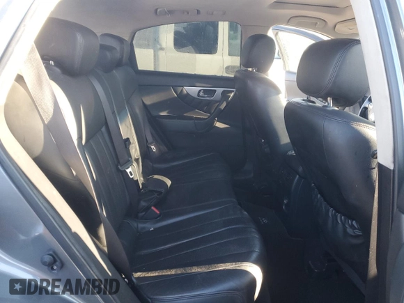 2014 Infiniti QX70 with VIN JN8CS1MU0EM452061, listed as a Copart auction lot 41790215 with 122,408 mi miles and Salvage Title. Bid and sale history available at DreamBid. Image 11.