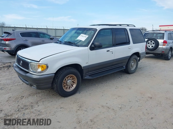 2000 Mercury Mountaineer z VIN 4M2ZU66P9YUJ19036, wystawiony jako IAAI lot #41663230 z przebiegiem 159 635 mil mil oraz . Historia ofert i sprzedaży dostępna na DreamBid. Obrazek 2.