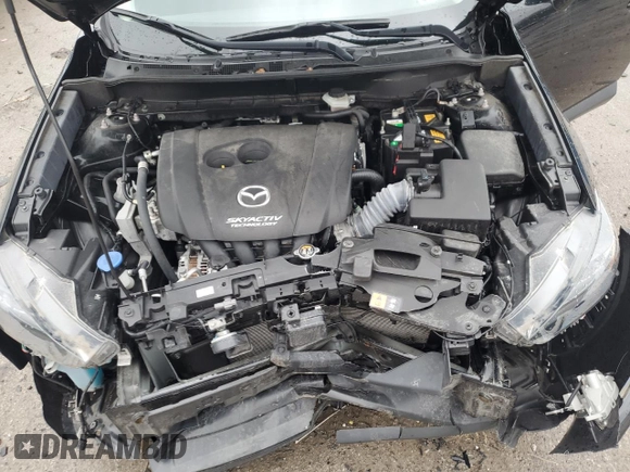 2019 Mazda CX-3 Sport with VIN JM1DKFB76K0410555, listed as a Copart auction lot 46980885 with 12,434 mi miles and Salvage Title. Bid and sale history available at DreamBid. Image 12.