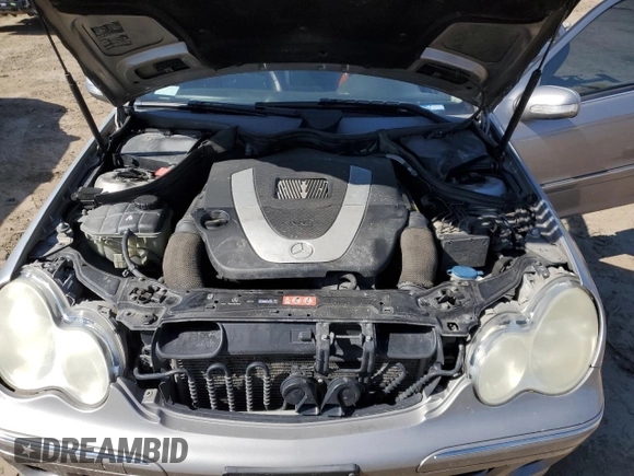 2007 Mercedes-Benz C 280 Luxury with VIN WDBRF54H37F856160, listed as a Copart auction lot 52086485 with 270,376 mi miles and Salvage title. Bid and sale history available at DreamBid. Image 11.