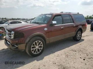 2015 Ford Expedition Max XLT с VIN 1FMJK1HT0FEF01920, выставлен на аукционе Copart как лот 54748275 с пробегом 156 421 миль миль и Списание • Salvage title. История ставок и продаж доступна на DreamBid. Изображение 1.