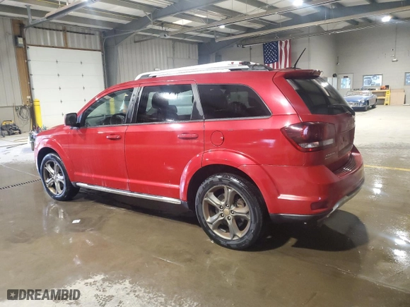 2015 Dodge Journey Crossroad with VIN 3C4PDDGG0FT544474, listed as a Copart auction lot 51210125 with 125,016 mi miles and Clean Title. Bid and sale history available at carsss.com. Image 2.