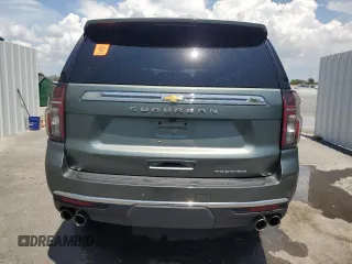 2023 Chevrolet Suburban Premier с VIN 1GNSCFKD5PR457726, выставлен на аукционе Copart как лот 58901525 с пробегом Не указан миль и На запчасти • Non repairable. История ставок и продаж доступна на DreamBid. Изображение 6.