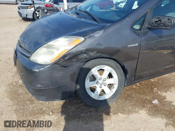 2007 Toyota Prius with VIN JTDKB20U873245526, listed as a IAAI auction lot 41785276 with 200,469 mi miles. Bid and sale history available at carsss.com. Image 6.