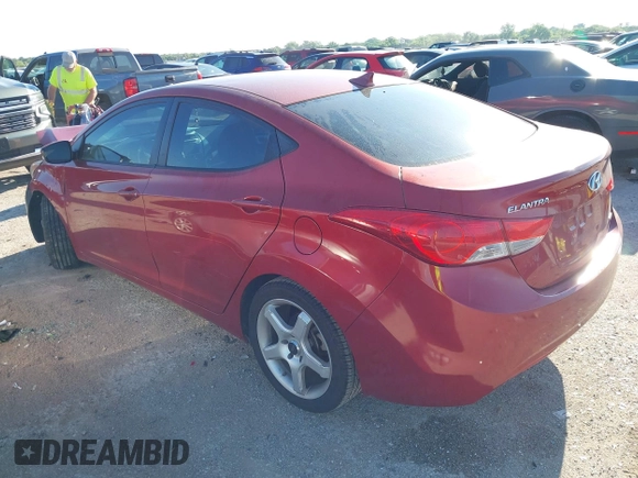 2011 Hyundai Elantra Limited z VIN KMHDH4AE9BU149753, wystawiony jako IAAI lot #42227512 z przebiegiem 209 236 mil mil oraz . Historia ofert i sprzedaży dostępna na DreamBid. Obrazek 3.
