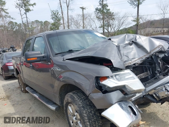 2014 Ford F-150 XL with VIN 1FTFW1EFXEFC17412, listed as a IAAI auction lot 41791959 with 242,830 mi miles and . Bid and sale history available at DreamBid. Image 1.