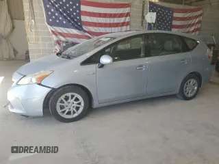2013 Toyota Prius Two with VIN JTDZN3EU0D3234049, listed as a Copart auction lot 52780865 with 184,763 mi miles and Salvage Title. Bid and sale history available at carsss.com. Image 1.