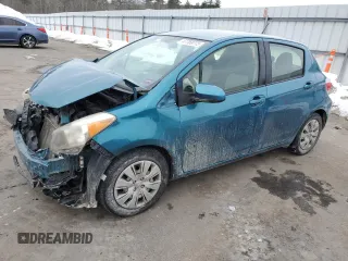 2012 Toyota Yaris L with VIN JTDKTUD34CD541951, listed as a Copart auction lot 47769775 with 181,443 mi miles and Salvage Title. Bid and sale history available at carsss.com. Image 1.