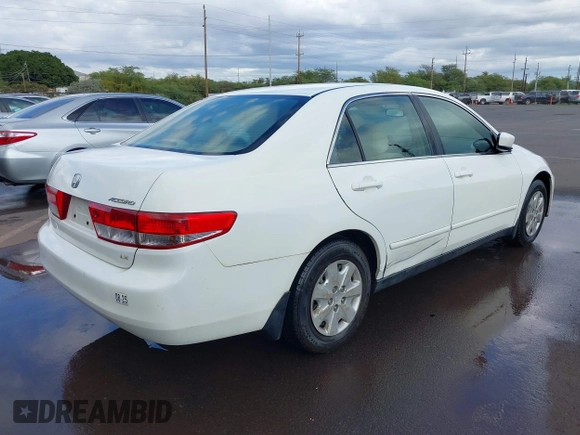 2004 Honda Accord LX with VIN JHMCM56344C005690, listed as a IAAI auction lot 41360785 with 132,915 mi miles and . Bid and sale history available at DreamBid. Image 4.