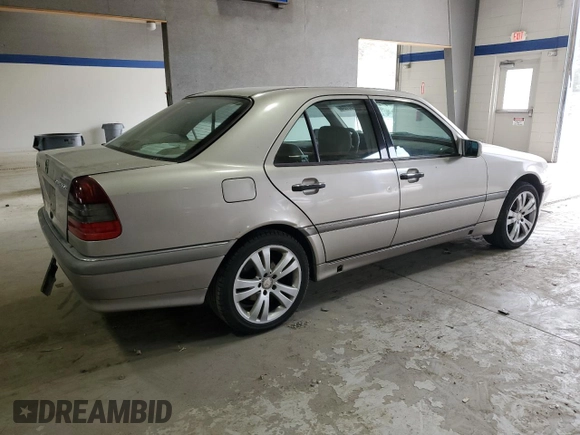 1999 Mercedes-Benz C 230/260/280/320 with VIN WDBHA24G7XA740618, listed as a Copart auction lot 78695104 with 144,512 mi miles and Salvage Title. Bid and sale history available at carsss.com. Image 3.