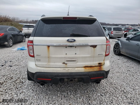 2011 Ford Explorer XLT with VIN 1FMHK8D86BGA06838, listed as a Copart auction lot 83872574 with 334,330 mi miles and Clean Title. Bid and sale history available at carsss.com. Image 6.